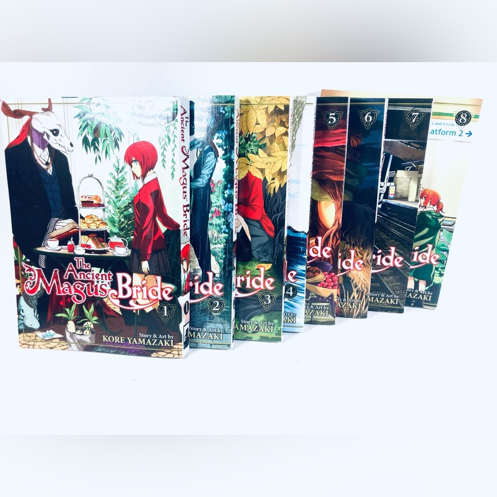 The Ancient Magus' Bride Seven Seas Manga Volume 1-8 Kore Yamazaki English